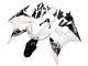 2005 White Black Yamaha YZF 600 R6 Motorcycle Fairings UK