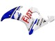 2005 White Blue Dunlop Fiat Motul Yamaha YZF 600 R6 Motorcycle Fairings UK