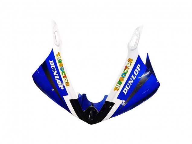2005 White Blue Dunlop Fiat Motul Yamaha YZF 600 R6 Motorcycle Fairings UK
