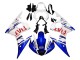 2005 White Blue Dunlop Fiat Motul Yamaha YZF 600 R6 Motorcycle Fairings UK