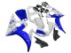 2005 White Blue Yamalube Yamaha YZF 600 R6 Motorcycle Fairings UK