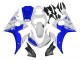 2005 White Blue Yamalube Yamaha YZF 600 R6 Motorcycle Fairings UK