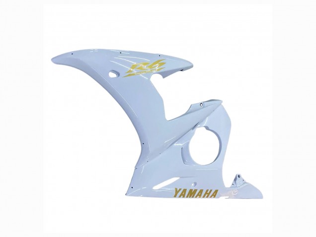 2005 White Gold Yamaha YZF 600 R6 Motorcycle Fairings UK