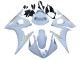 2005 White Gold Yamaha YZF 600 R6 Motorcycle Fairings UK