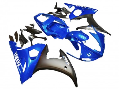 Buy 2005 Blue Matte Black Yamaha YZF 600 R6 Motorcycle Fairings UK
