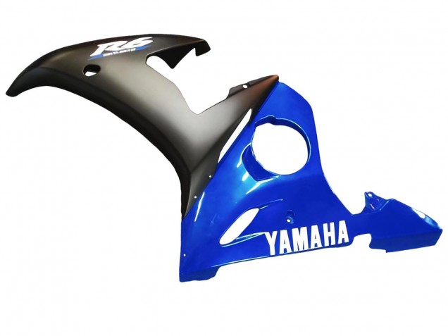 2005 Blue Matte Black Yamaha YZF 600 R6 Motorcycle Fairings UK