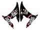 2005 Glossy Black White Lucky Strike Motul Yamaha YZF 600 R6 Motorcycle Fairings UK