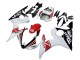 2005 White Black Red Motul Yamaha YZF 600 R6 Motorcycle Fairings UK