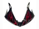 2005 Black with Red Flame Yamaha YZF 600 R6 Motorcycle Fairings UK