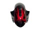 2005 Black with Red Flame Yamaha YZF 600 R6 Motorcycle Fairings UK