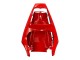 2005 Red White Glossy Black Yamaha YZF 600 R6 Motorcycle Fairings UK