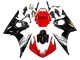 2005 Red White Glossy Black Yamaha YZF 600 R6 Motorcycle Fairings UK