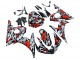 2005 Black Red Grey Camouflage Yamaha YZF 600 R6 Motorcycle Fairings UK