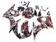 2005 Black Red Grey Camouflage Yamaha YZF 600 R6 Motorcycle Fairings UK