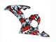 2005 Black Red Grey Camouflage Yamaha YZF 600 R6 Motorcycle Fairings UK