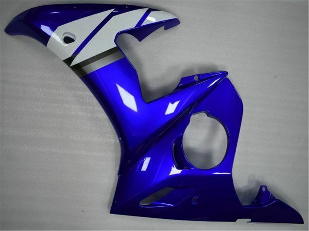 2005 Blue White Yamaha YZF 600 R6 Motorcycle Fairings UK