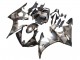 2005 Matte Black Grey Geometric Yamaha YZF 600 R6 Motorcycle Fairings UK