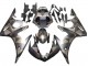 2005 Matte Black Grey Geometric Yamaha YZF 600 R6 Motorcycle Fairings UK