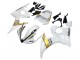2005 White Gold Black Yamaha YZF 600 R6 Motorcycle Fairings UK