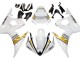 2005 White Gold Black Yamaha YZF 600 R6 Motorcycle Fairings UK