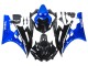 2006-2007 Blue Glossy Black Yamaha YZF 600 R6 Motorcycle Fairings UK