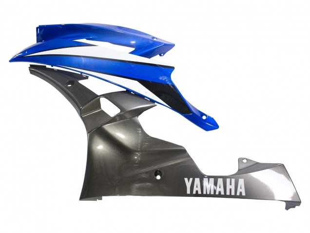 2006-2007 Blue White Glossy Black Yamaha YZF 600 R6 Motorcycle Fairings UK