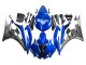 2006-2007 Blue White Glossy Black Yamaha YZF 600 R6 Motorcycle Fairings UK