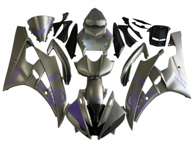 Buy 2006-2007 Grey Purple Motul Yamaha YZF 600 R6 Motorcycle Fairings UK