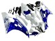 2006-2007 White Blue Jordan Yamaha YZF 600 R6 Motorcycle Fairings UK