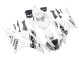 2006-2007 White Glossy Black Motul Michelin Yamaha YZF 600 R6 Motorcycle Fairings UK