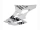 2006-2007 White Glossy Black Motul Michelin Yamaha YZF 600 R6 Motorcycle Fairings UK