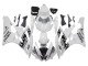 2006-2007 White Glossy Black Motul Michelin Yamaha YZF 600 R6 Motorcycle Fairings UK