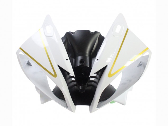 2006-2007 White Gold Black Fiat Yamaha YZF 600 R6 Motorcycle Fairings UK