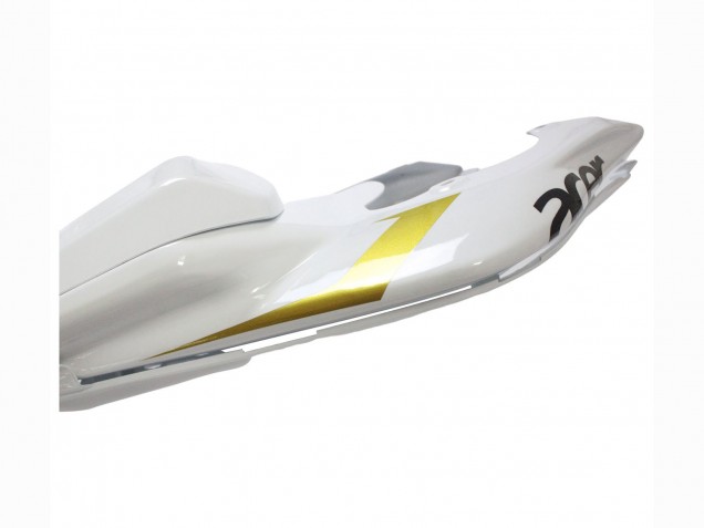 2006-2007 White Gold Black Fiat Yamaha YZF 600 R6 Motorcycle Fairings UK