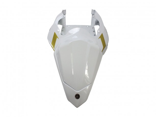 2006-2007 White Gold Black Fiat Yamaha YZF 600 R6 Motorcycle Fairings UK