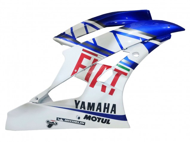 2006-2007 White Blue Red Fiat Motul Michelin Yamaha YZF 600 R6 Motorcycle Fairings UK