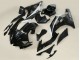 2006-2007 Glossy Black Matte Black White Motul Michelin Yamaha YZF 600 R6 Motorcycle Fairings UK