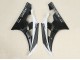2006-2007 Glossy Black Matte Black White Motul Michelin Yamaha YZF 600 R6 Motorcycle Fairings UK