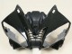 2006-2007 Glossy Black Matte Black White Motul Michelin Yamaha YZF 600 R6 Motorcycle Fairings UK