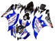 2006-2007 White Blue Black Fimer Volvo Yamalube Sterilgarda Yamaha YZF 600 R6 Motorcycle Fairings UK
