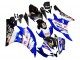 2006-2007 White Blue Black Fimer Volvo Yamalube Sterilgarda Yamaha YZF 600 R6 Motorcycle Fairings UK