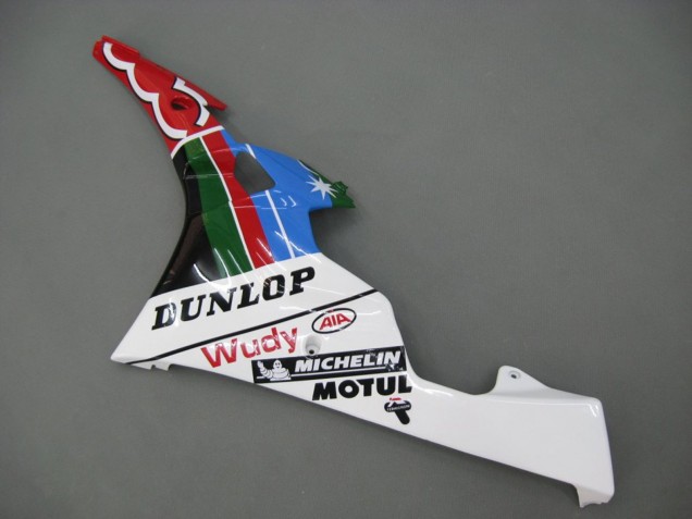 2006-2007 Blue Green White Red Dunlop Michelin Motul Yamaha YZF 600 R6 Motorcycle Fairings UK