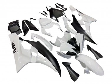 Buy 2006-2007 White Matte Black Yamaha YZF 600 R6 Motorcycle Fairings UK
