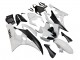 2006-2007 White Matte Black Yamaha YZF 600 R6 Motorcycle Fairings UK