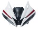 2006-2007 White Red Yamaha YZF 600 R6 Motorcycle Fairings UK