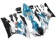 2006-2007 White Blue Black Semakin Didepan ENEOS Yamaha YZF 600 R6 Motorcycle Fairings UK