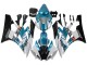 2006-2007 White Blue Black Semakin Didepan ENEOS Yamaha YZF 600 R6 Motorcycle Fairings UK