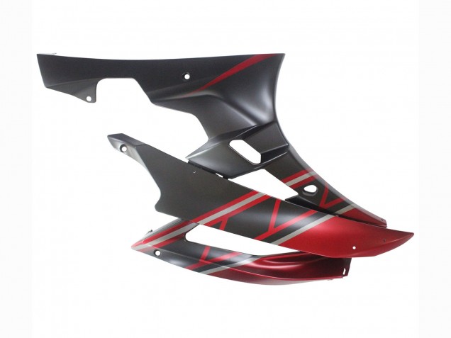 2006-2007 Red Matte Black Yamaha YZF 600 R6 Motorcycle Fairings UK