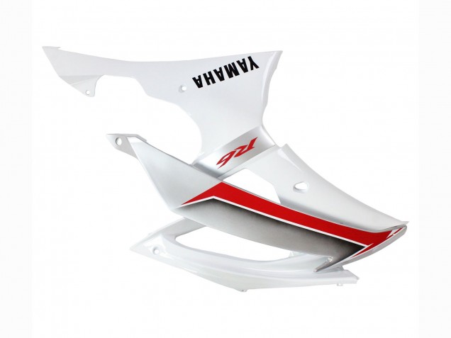 2008-2016 White Red Yamaha YZF 600 R6 Motorcycle Fairings UK