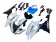 2008-2016 White Blue Glossy Black Yamaha YZF 600 R6 Motorcycle Fairing UK